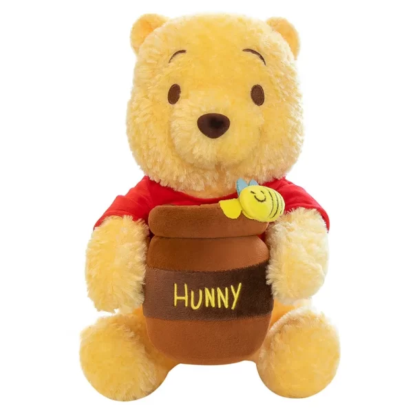 Ursinho Pooh Pelúcia com Pote de Mel